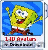 MSN Spongebob Avatar Display Pack screenshot